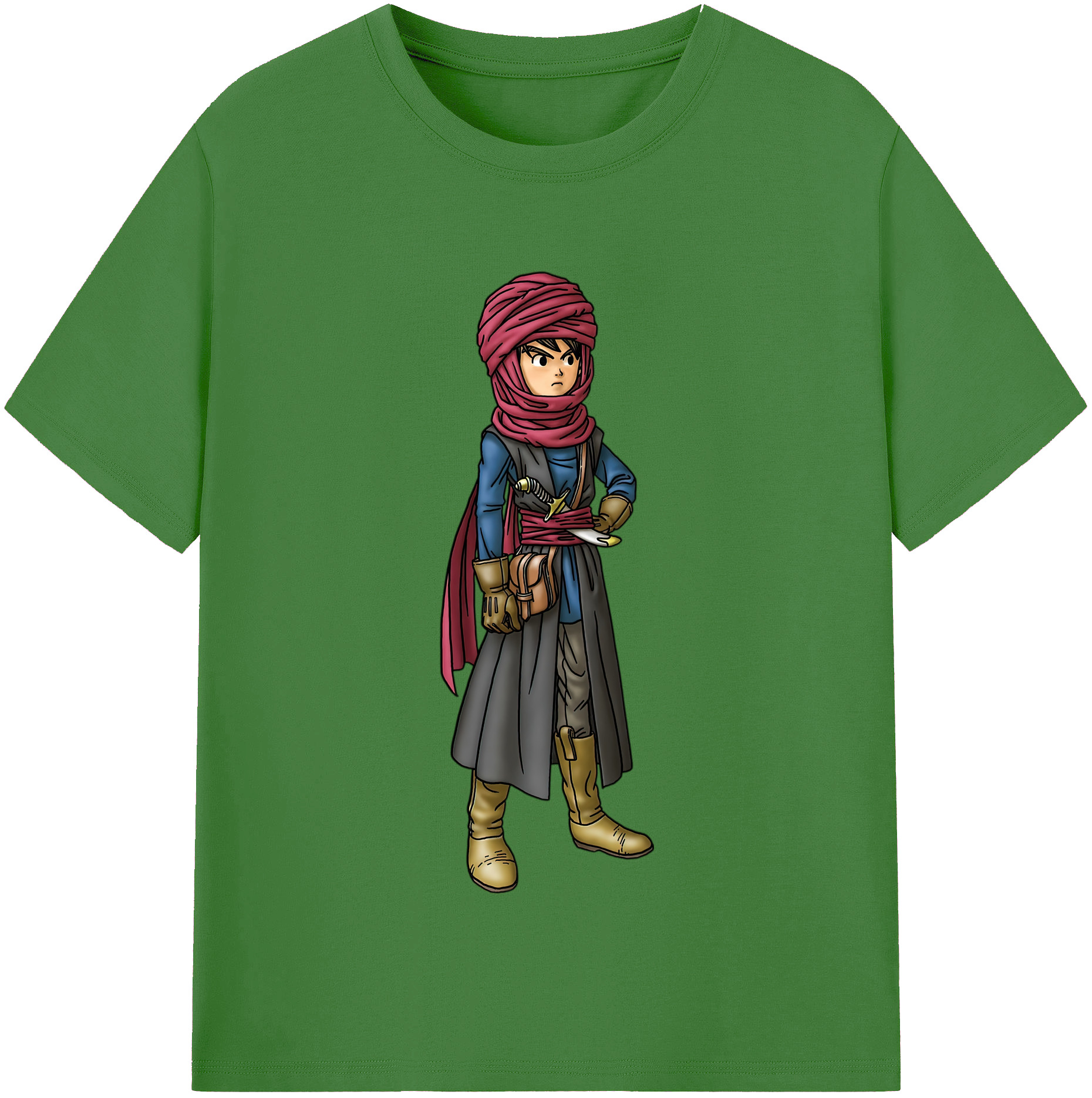 （画像用） ドラゴンクエスト Doragon Kuesuto Dragon Quest レディースカジュアルプリントTシャツ（綿100％）
